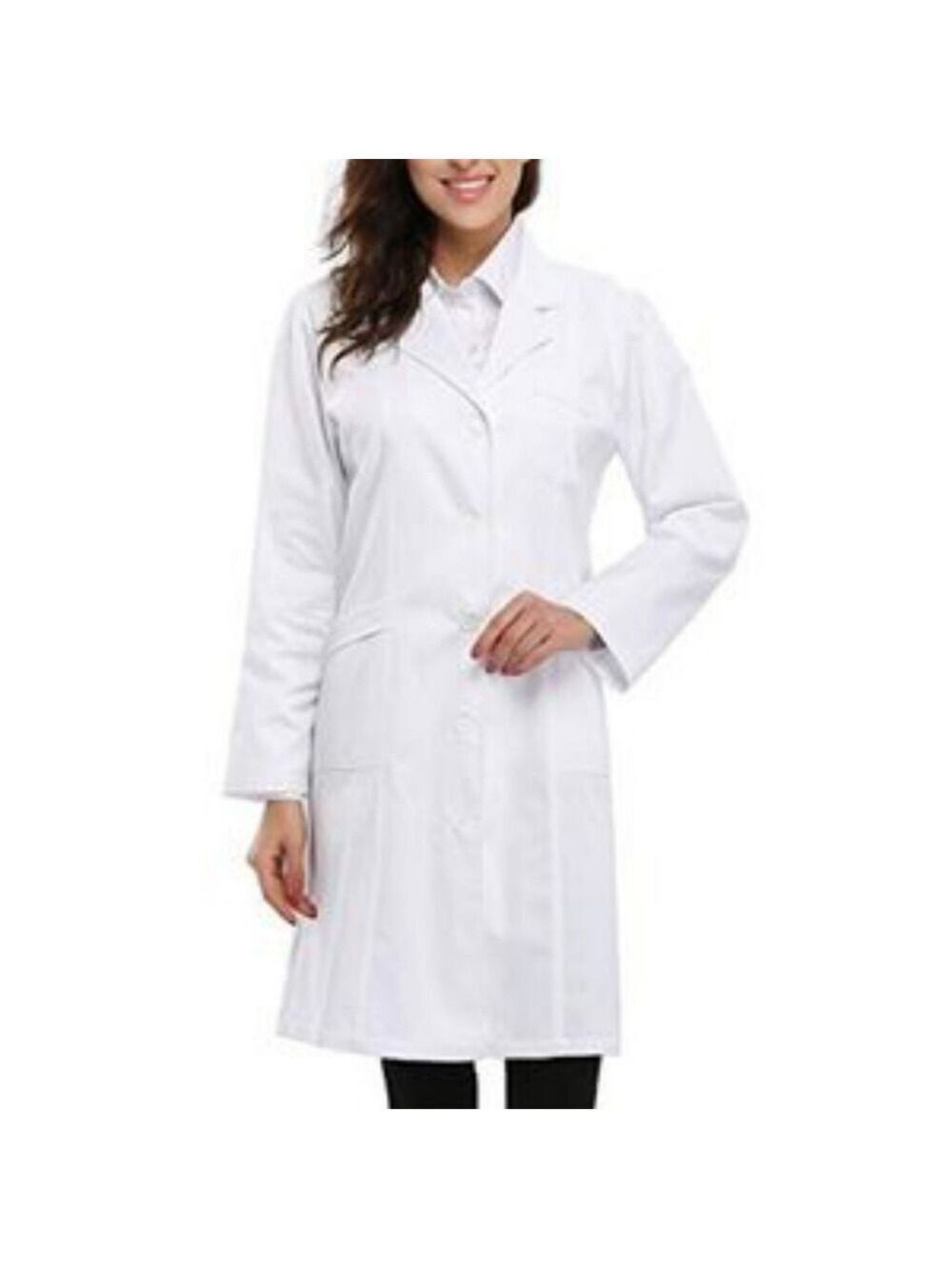 Brand new women's 40 inch scrubs lab coat XXL - Picture 2 of 4